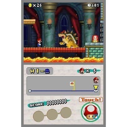 Nya Super Mario Bros. - Komplett set - Nintendo...- USED