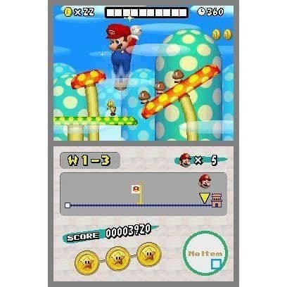 Nya Super Mario Bros. - Komplett set - Nintendo...- USED