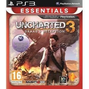 TV-spel - Sony - Uncharted 3: Drake's Deception - Action - PS3 - Multiplayer- USED