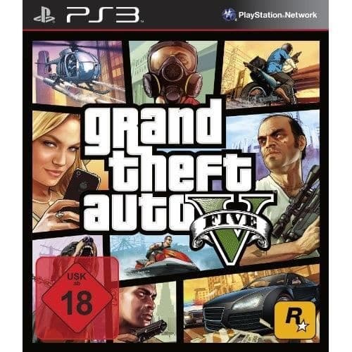 GTA V [TYSK IMPORT] [PS3-SPEL]- USED