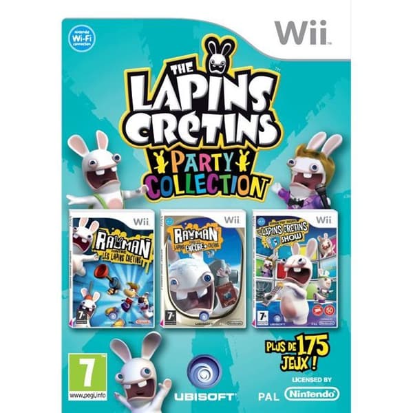 THE RABBIDS PARTY COLLECTION / Wii-spel- USED