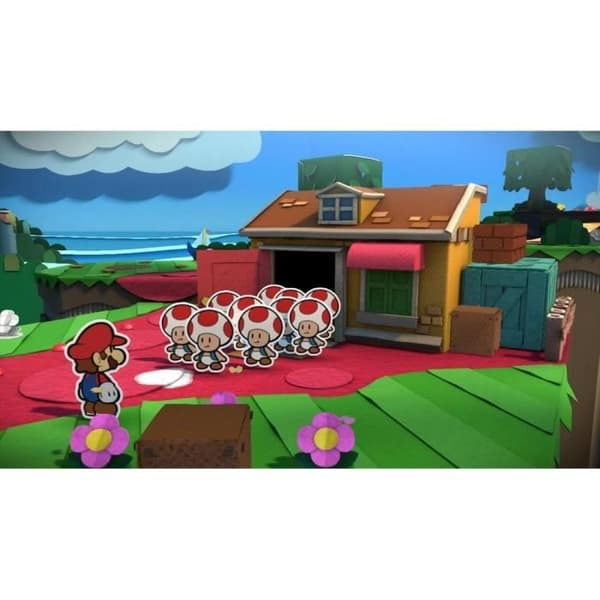 Paper Mario Color Splash Wii U-spel- USED