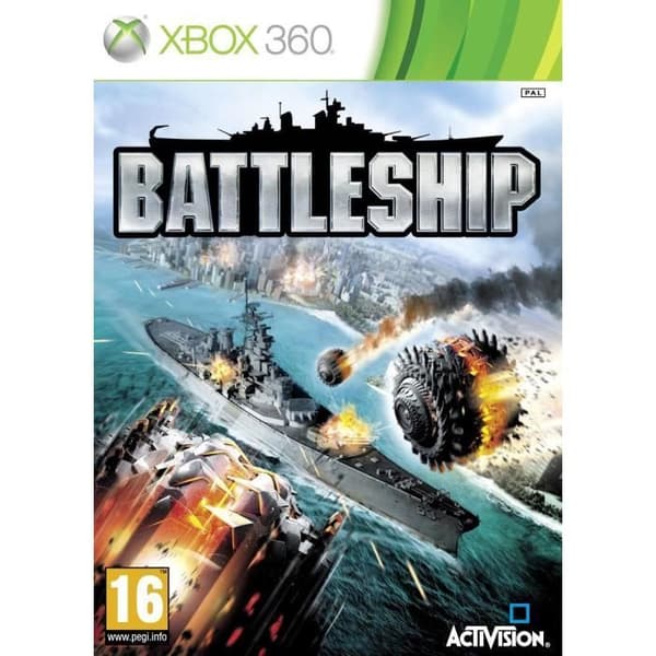 Battleship XBOX 360-spel- REFURBISHED