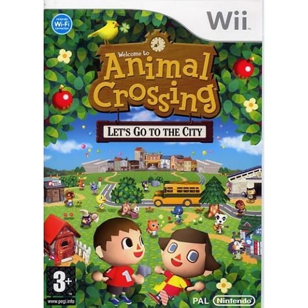 ANIMAL CROSSING / NINTENDO Wii-KONSOLSPEL- USED
