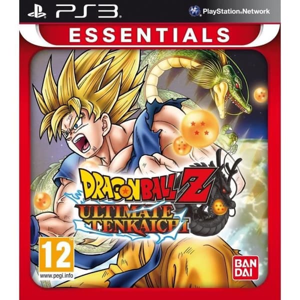 Dragon Ball Z Ultimate Tenkaichi Essentials PS3-spel- REFURBISHED