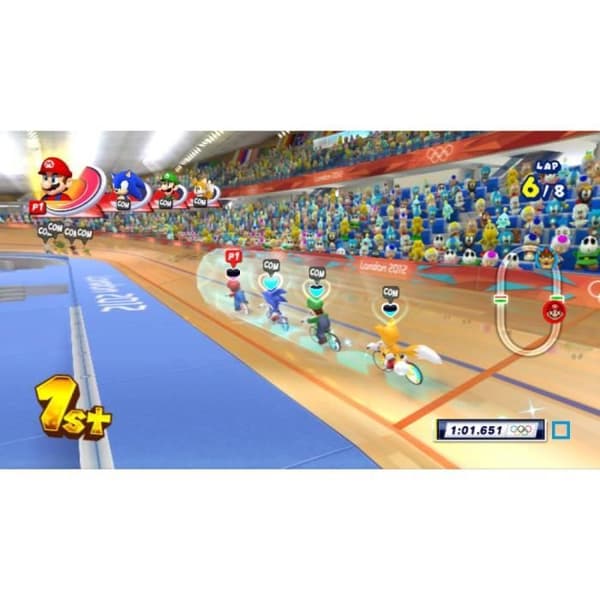MARIO & SONIC PÅ 2012 LONDON J.O. / Wii- USED