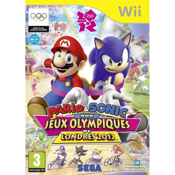 MARIO &amp; SONIC PÅ 2012 LONDON J.O. / Wii- USED