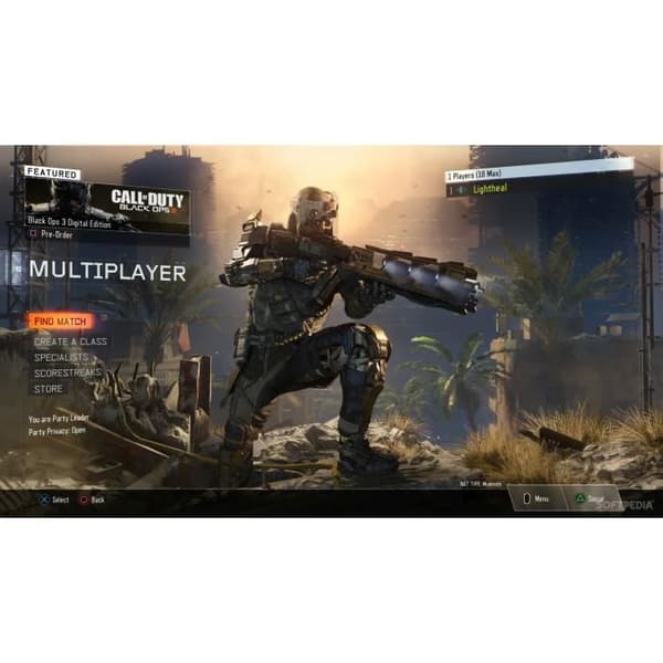 TV-spel - Activision - Call of Duty: Black Ops III - Xbox One - Standard Edition - FPS- USED