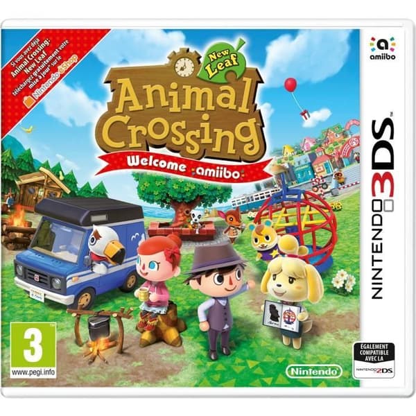 Animal Crossing New Leaf Welcome 3ds-spel - Nintendo 3DS-spel- REFURBISHED