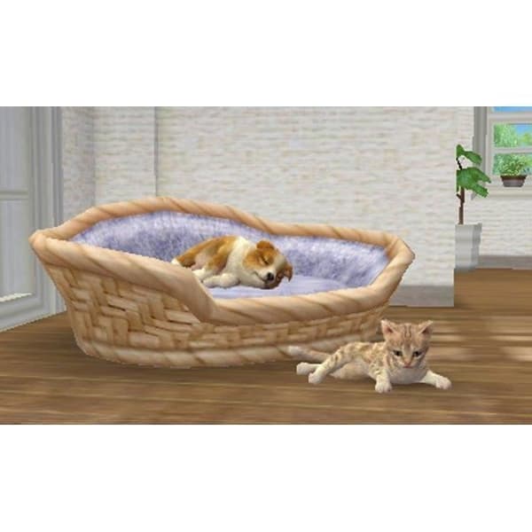 TV-spel - NINTENDO - NINTENDOGS &amp; CATS LEKSATSPUDEL &amp; NYA VÄNNER - 3DS - Simulering - 3+- REFURBISHED