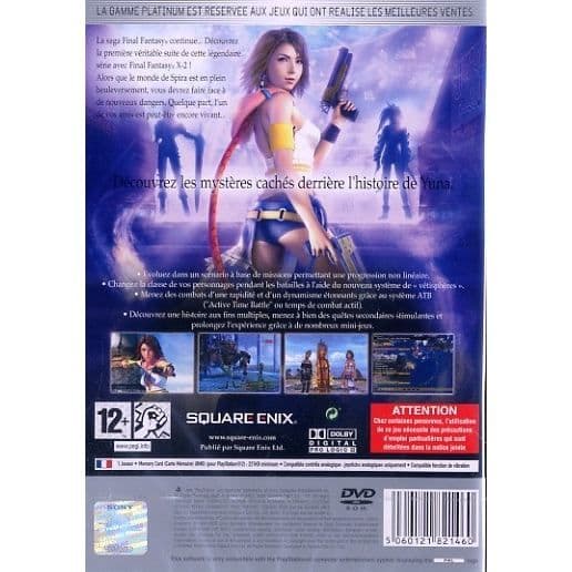 FINAL FANTASY X-2 / PS2 Platinum- USED