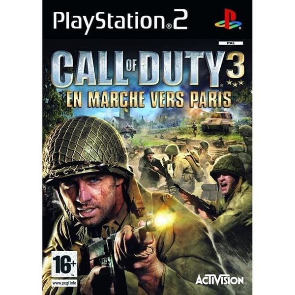 CALL OF DUTY 3 EM WALK TILL PARIS / KONSOLSPEL