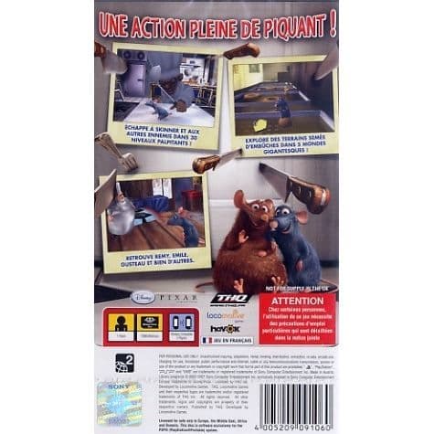 RATATOUILLE / PSP KONSOLSPEL
