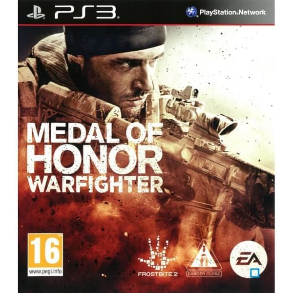MEDAL OF HONOR WARFIGHTER / PS3-konsolspel- USED
