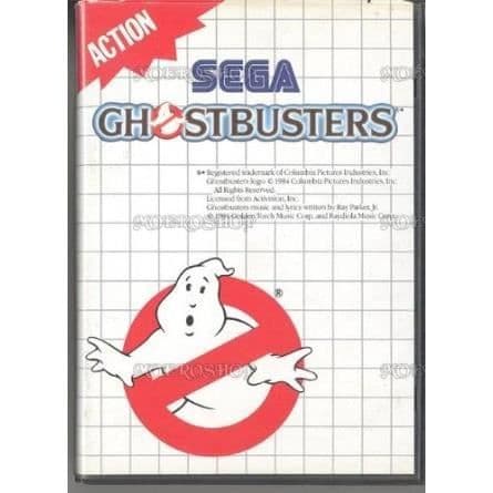 Ghostbusters-spel - Retrokonsoler - Action - Boxed- USED