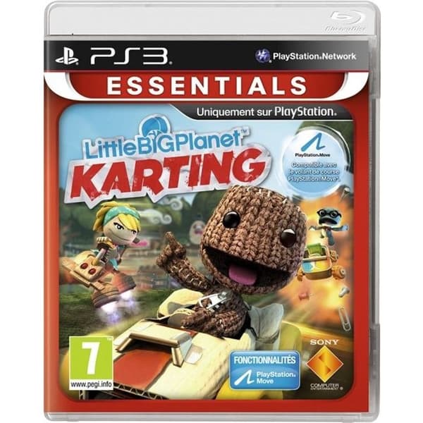 Little Big Planet Karting Essentials PS3-spel- USED