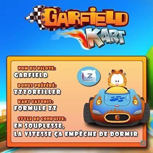 Garfield Kart Game 3DS- USED