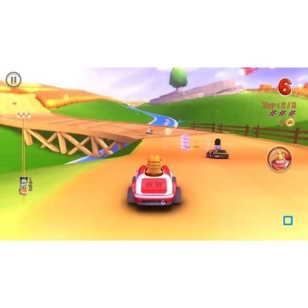 Garfield Kart Game 3DS- USED
