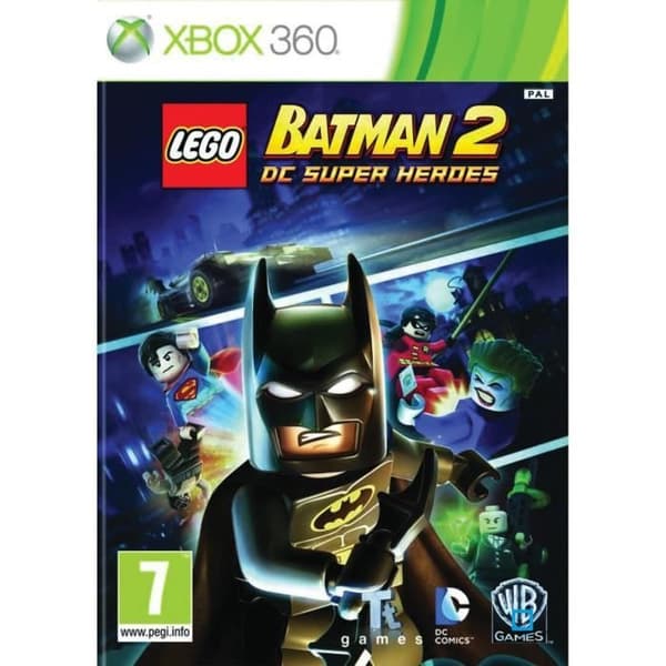 LEGO BATMAN 2 / XBOX 360 konsolspel- REFURBISHED
