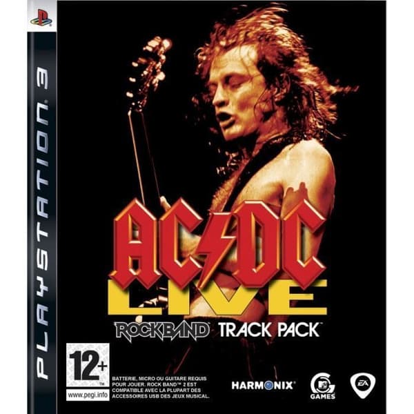AC/DC LIVE: ROCKBAND / PS3 KONSOLSPEL- REFURBISHED