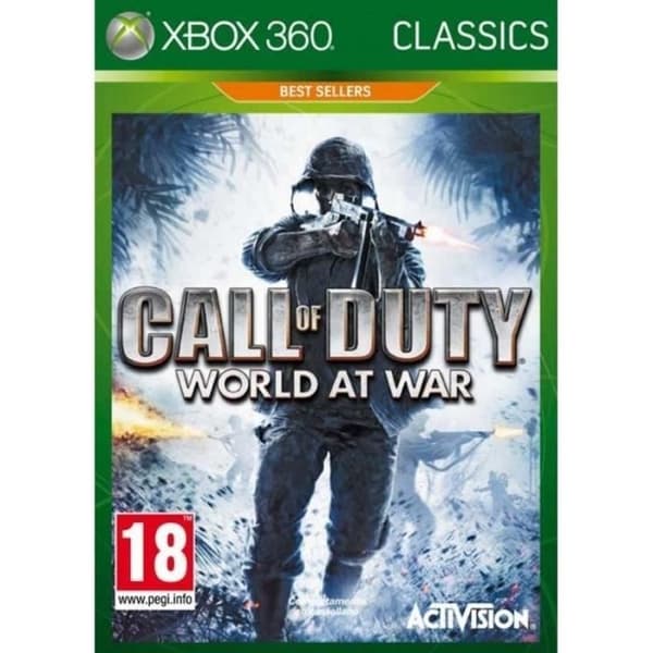 Call Of Duty World At War Xbox 360 - 118056- REFURBISHED