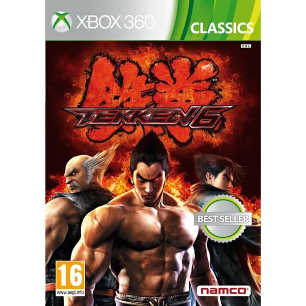 TEKKEN 6 / XBOX 360-spel- REFURBISHED