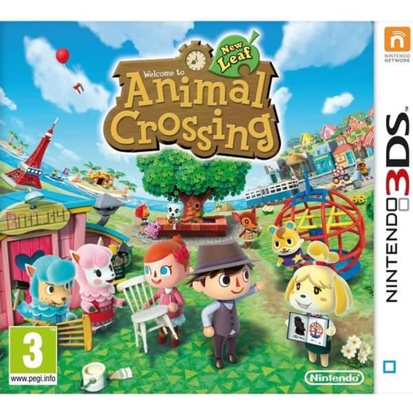 Animal Crossing New Leaf 3DS-spel- REFURBISHED