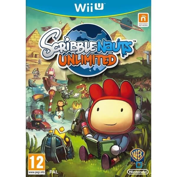 Scribblenauts Unlimited Wii U-spel- REFURBISHED