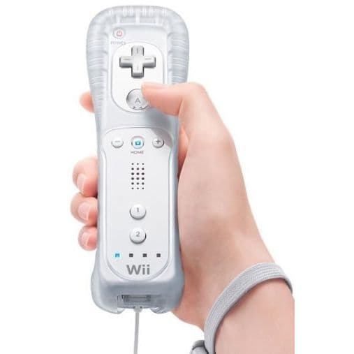 OFFICIELL NINTENDO WHITE WiiMOTE / TILLBEHÖR P- REFURBISHED