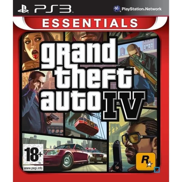 GTA IV Complete Essentials PS3-spel- USED