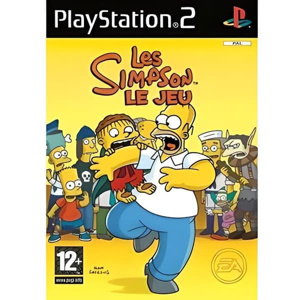 THE SIMPSONS The Game / PS2 KONSOLSPEL- REFURBISHED