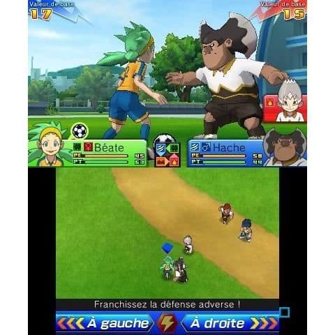 Inazuma Eleven Go Chrono Stones Inferno 3DS-spel- USED