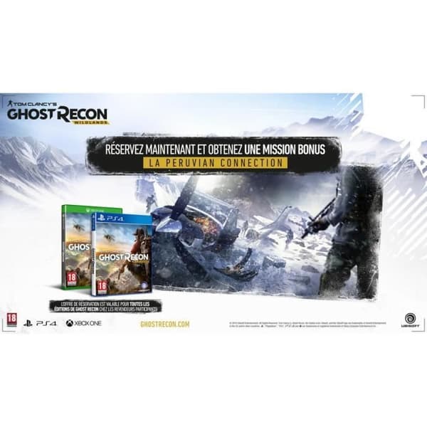 Ghost Recon Wildlands PS4-spel- REFURBISHED