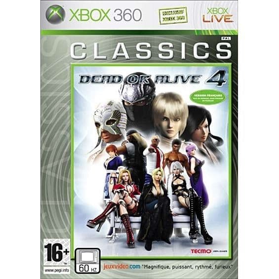 DEAD OR ALIVE 4 Classics / XBOX 360- REFURBISHED