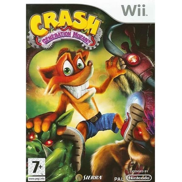 CRASH: Mutant Generation / Wii-KONSOLSPEL- REFURBISHED