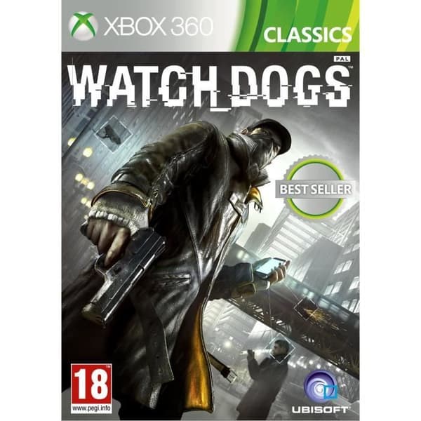 Watch Dogs Classics XBOX 360-spel- REFURBISHED