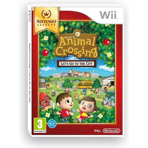 Animal Crossing Let's Go To The City Väljer Wii- USED