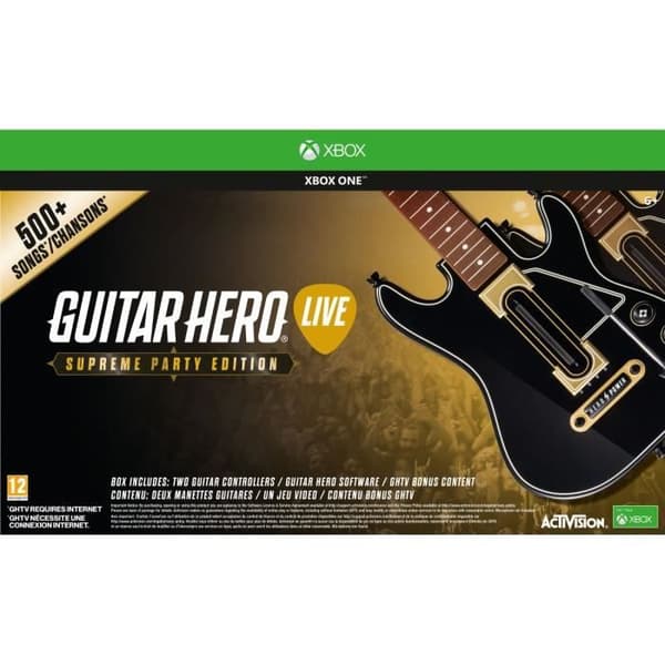 Guitar Hero Live Supreme Party Edition Xbox One-spel- REFURBISHED