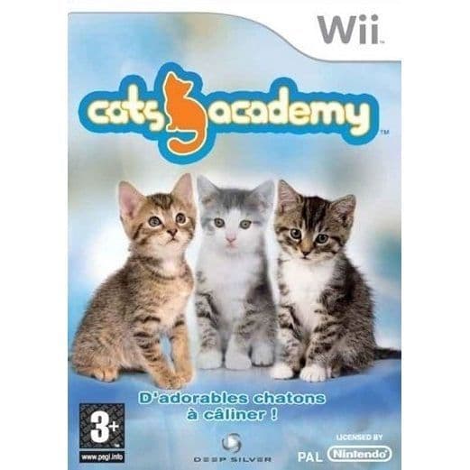 CATS ACADEMY / Wii KONSOLSPEL- REFURBISHED