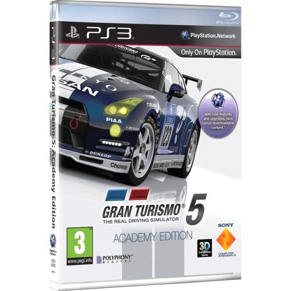 GRAN TURISMO 5 ACADEMY EDITION / PS3- USED