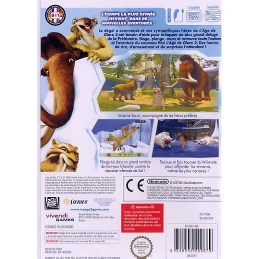 ICE AGE 2 / Wii- REFURBISHED