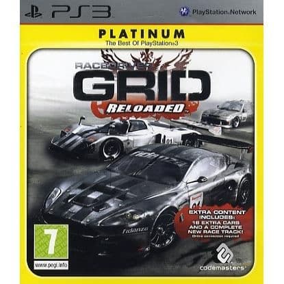 GRID RELOADED / PS3 KONSOLSPEL- USED