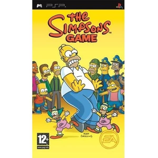 THE SIMPSONS: PLATINUM-SPELET / PSP KONSOLSPEL- REFURBISHED