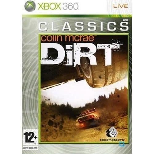 Colin Mcrae Dirt XBOX 360-spel- REFURBISHED
