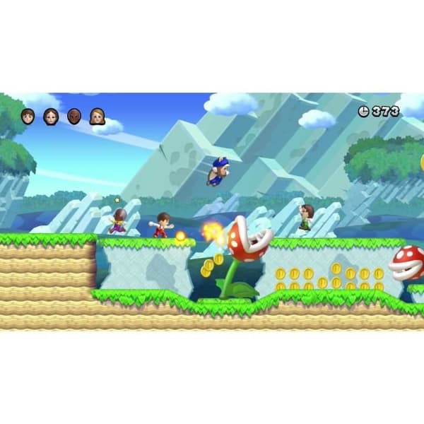 TV-spel - Nintendo - NYA SUPER MARIO BROS - Äventyr - Wii - I kartong- USED