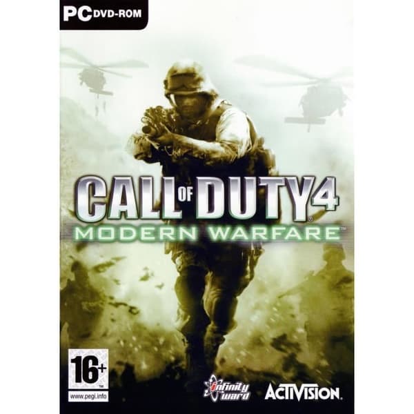Call Of Duty 4 Modern Warfare PC-spel- REFURBISHED