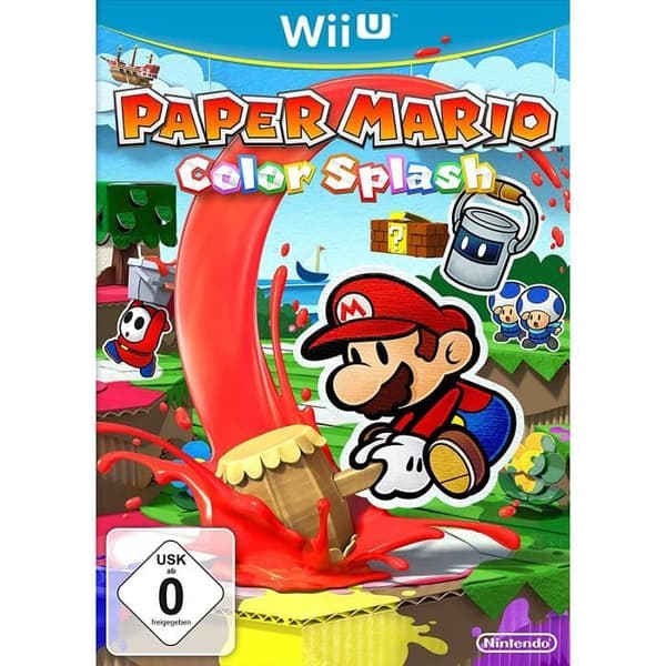 Wii U - Paper Mario Color Splash- REFURBISHED