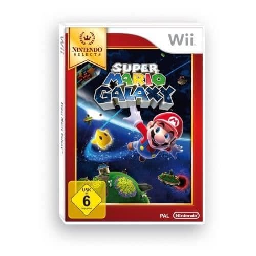 Videospel - NINTENDO - SUPER MARIO GALAXY - Tysk import - Wii - Plattform- USED