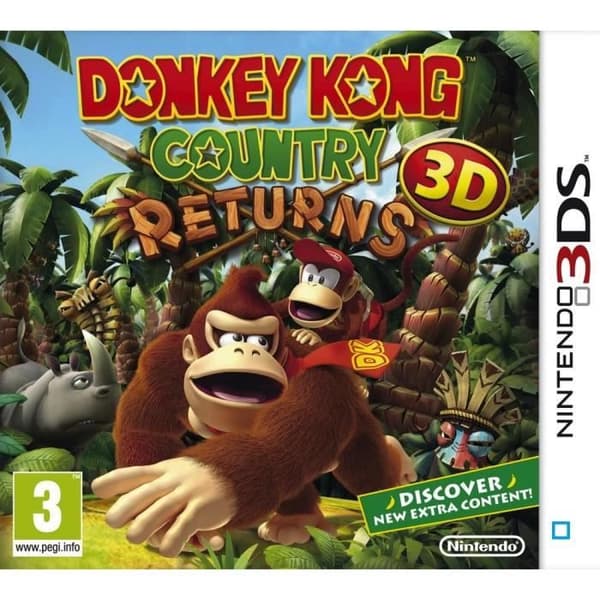 DNKEY KONG COUNTRY ÅTERKOMMER 3D [TYSK IMPORT...- REFURBISHED