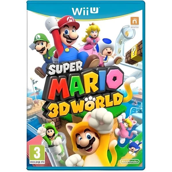 Super Mario 3D World - Wii U - Använd - Mycket bra skick- USED